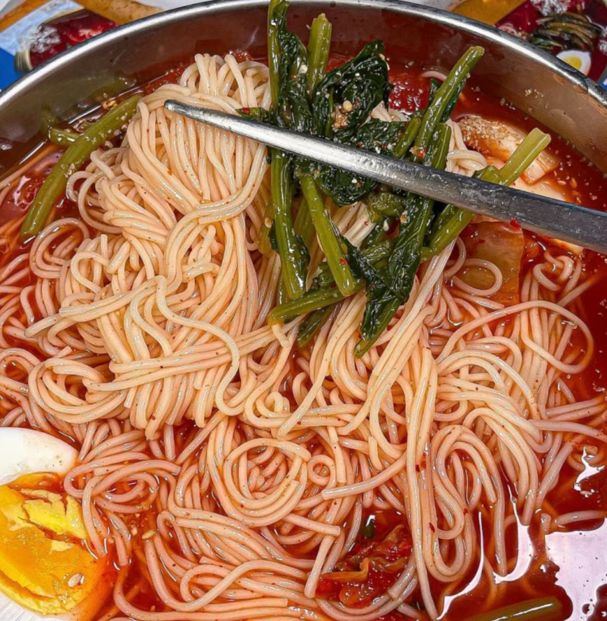 구포국시 - 집에서 즐기는 시원한 김치말이 국수 5인분 세트 (비법 육수팩5팩)