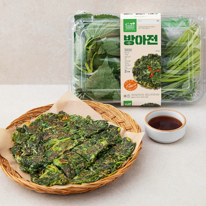 프레시밀 방아전 밀키트 (2인분, 305g)