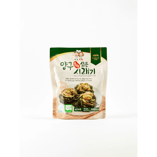 Yanggu Organic Boiled Dried Radish Greens (Silaegi) 300g x 3 Pack