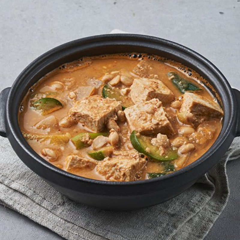 [Authentic Korean Home Meal] Eommabapsang Cheonggukjang 600g – Rich & Hearty Fermented Soybean Stew 깊고 구수한 전통 청국장