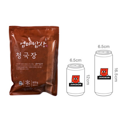 [Authentic Korean Home Meal] Eommabapsang Cheonggukjang 600g – Rich & Hearty Fermented Soybean Stew 깊고 구수한 전통 청국장
