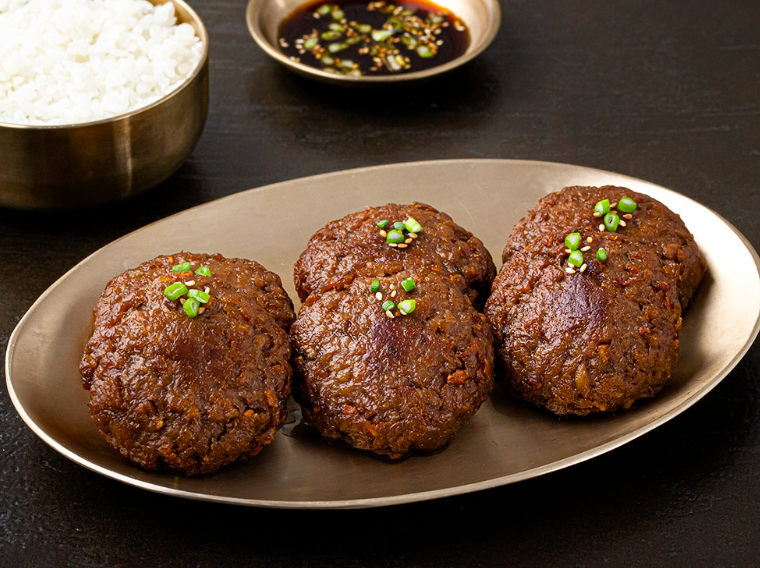 [Veggie Garden] Plant-Based Tteokgalbi 360g — Vegan Korean BBQ-Style Patty