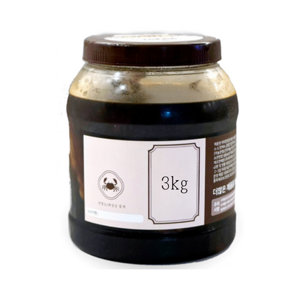Premium Yeonpyeongdo Soy-Marinated Roe Crab 3kg – 100% Korean Fresh Female Blue Crab, 40-Year Signature Soy Sauce
