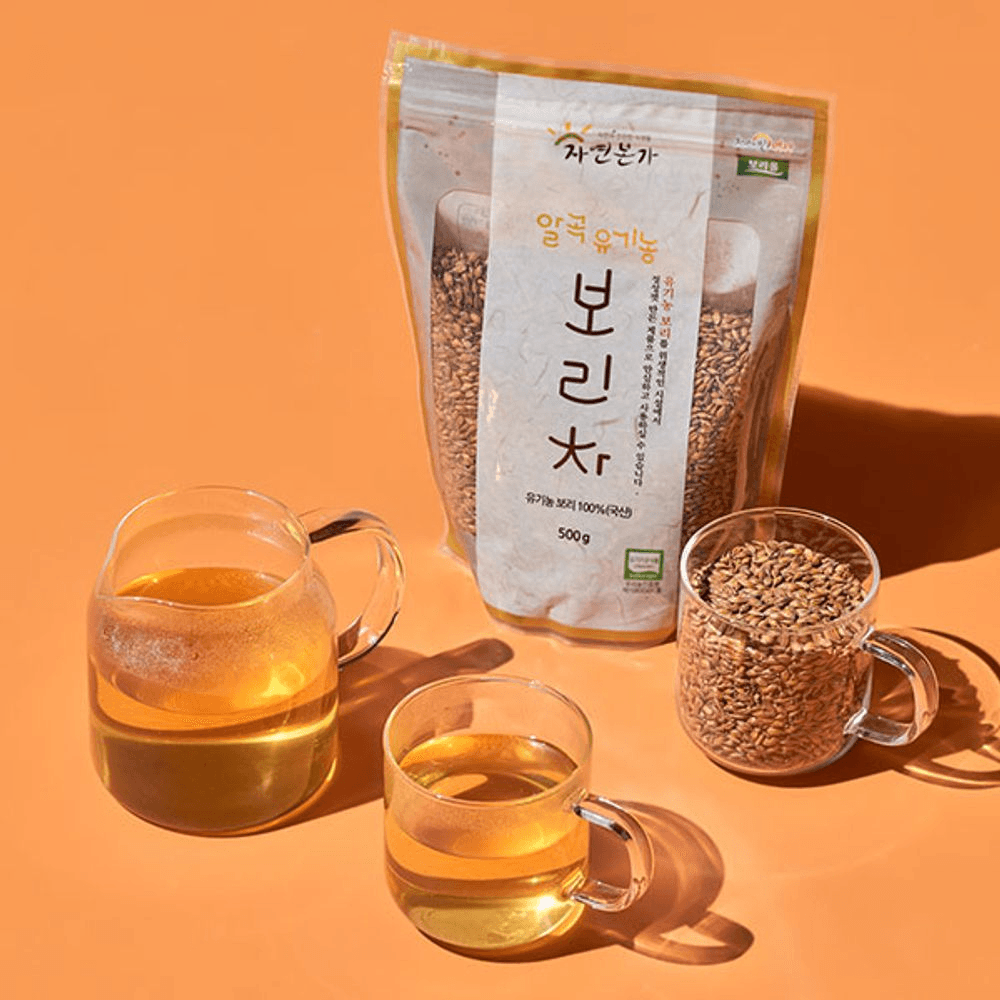 Organic Whole Grain Roasted Barley Tea 500g