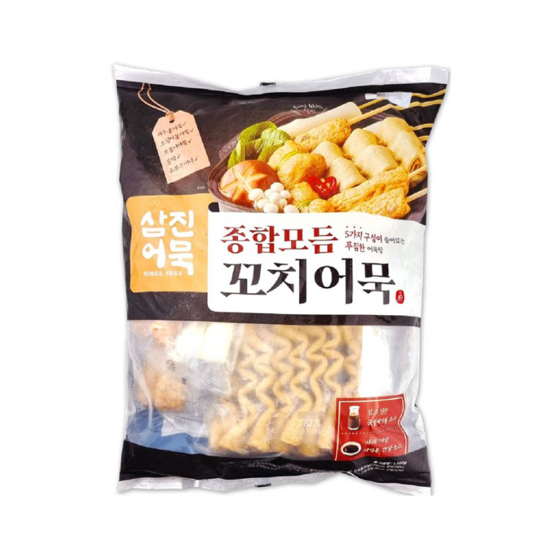 [Costco] 부산꼬치세트 삼진어묵 종합꼬치어묵 1300g