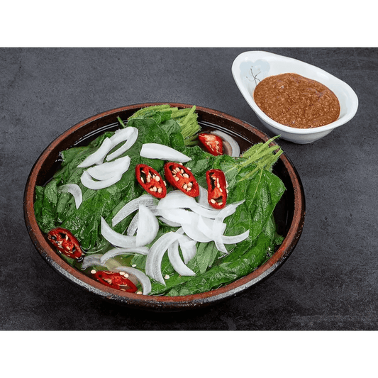 Traditional Gyeongsang-style Perilla Leaf Water Kimchi 1kg with Bonus Shiitake Doenjang