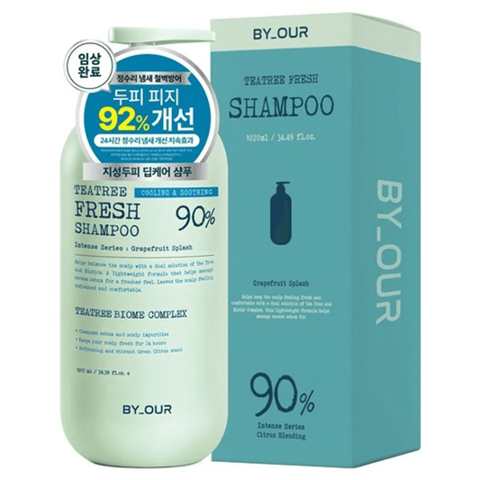 ByAuer Tea Tree Fresh Shampoo for Teens 1.017L