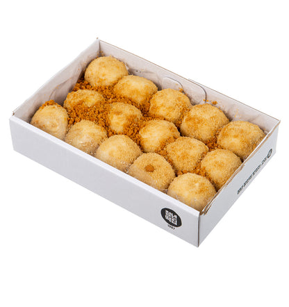 청년떡집 로투스 비스코프 크림떡 600g | Korean Mochi Dessert Lotus Biscoff Cream Rice Cake Singapore Delivery