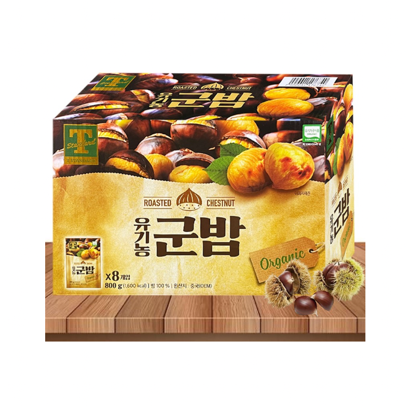 유기농 맛밤! 군밤 800g – jangbom premium