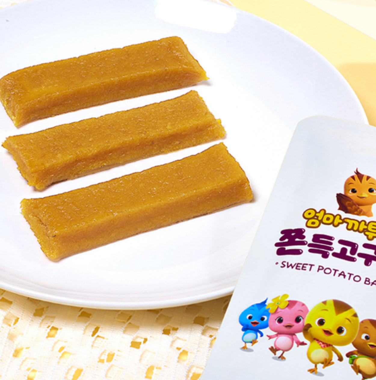 [아이간식] 엄마까투리 쫀득 고구마 10입 200g