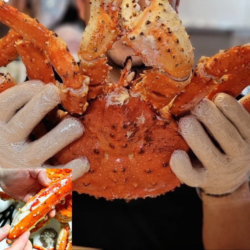 블루 킹크랩 1kg 수율 80% 이상 | 자숙Korean Premium Blue King Crab High Meat Yield Singapore Delivery