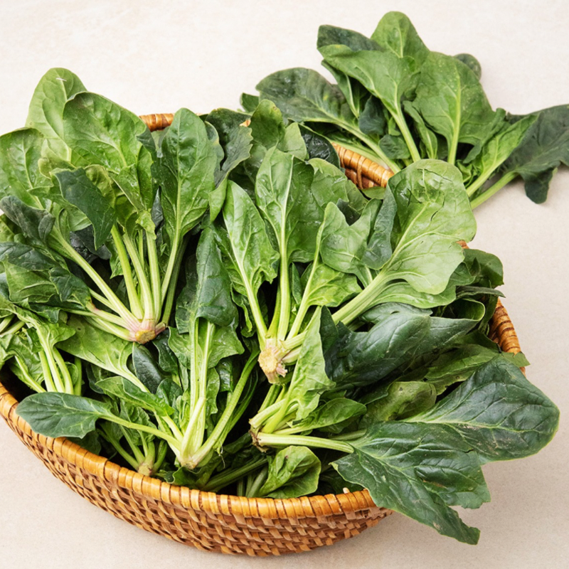남해 제철 시금치 500g | Korean Namhae Spinach Premium Seasonal Greens Singapore Delivery