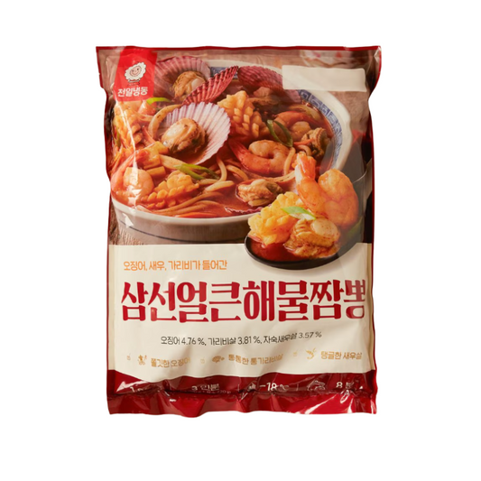 삼선 얼큰 해물 짬뽕(3인분)