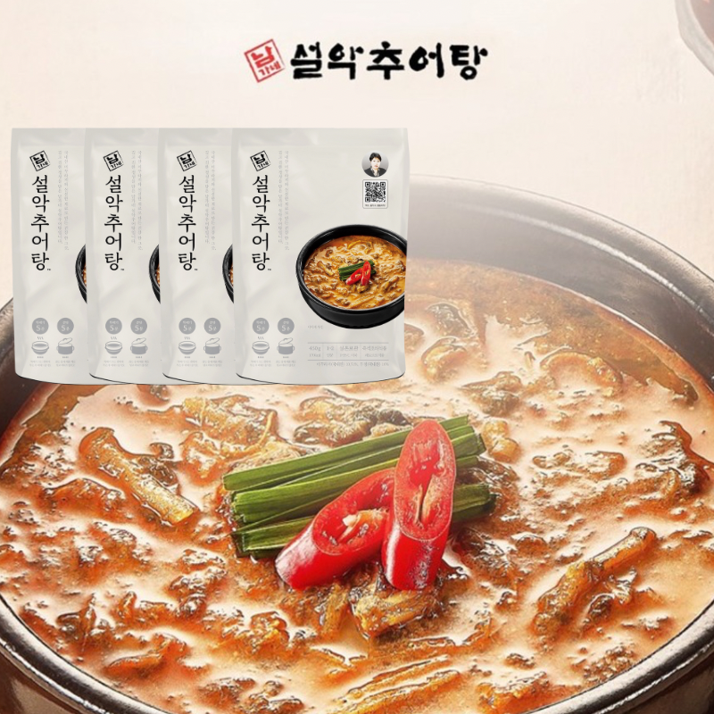 [남가네] 남가네 설악추어탕 맛집 밀키트 450g 4팩 세트 (실온가능)