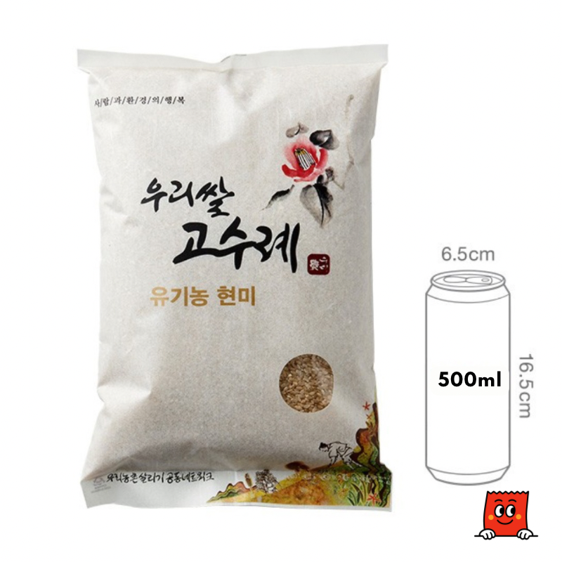 [우리농부] 유기농 !! 고수레 현미 4kg