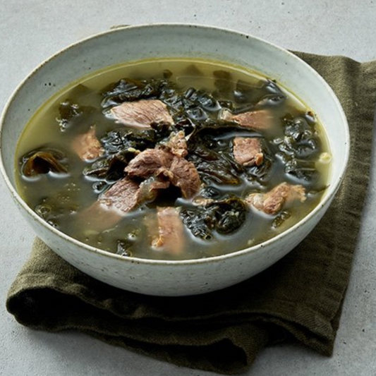 제주한우 미역국 730g | 완도산 미역 · 한우 사태 듬뿍, 프리미엄 한국 국 Singapore 배송