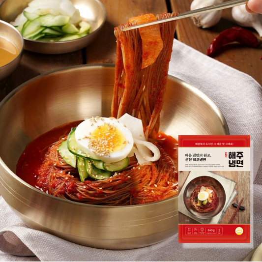 신천 해주냉면 불비빔냉면 640g | Korean Spicy Bibim Naengmyeon Hamheung Style Singapore Delivery