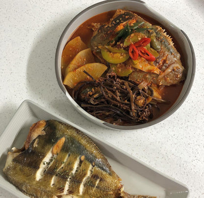 [산지직송] 손질된 국내산 귀한 생물 참가자미 1kg 살배기 3-4미