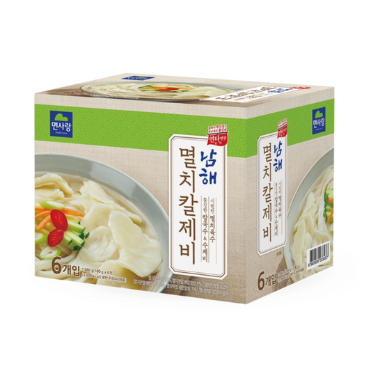 [Costco] 면사랑 남해 멸치칼제비 180g x 6