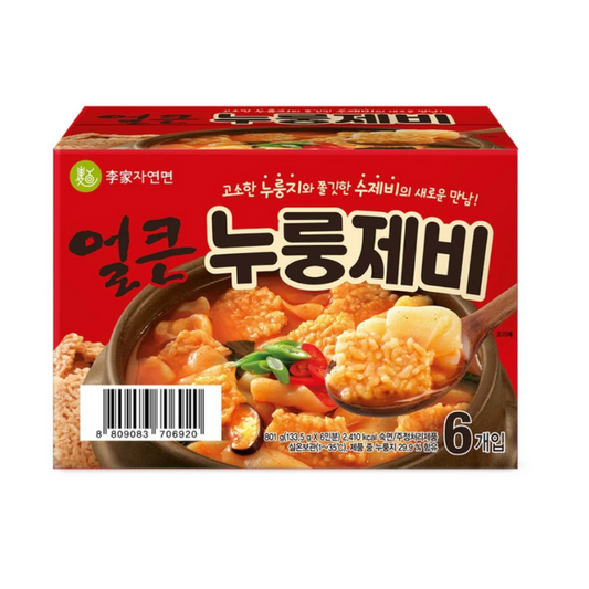 [Costco] 이가자연면 얼큰 누룽제비 133.5g x 6