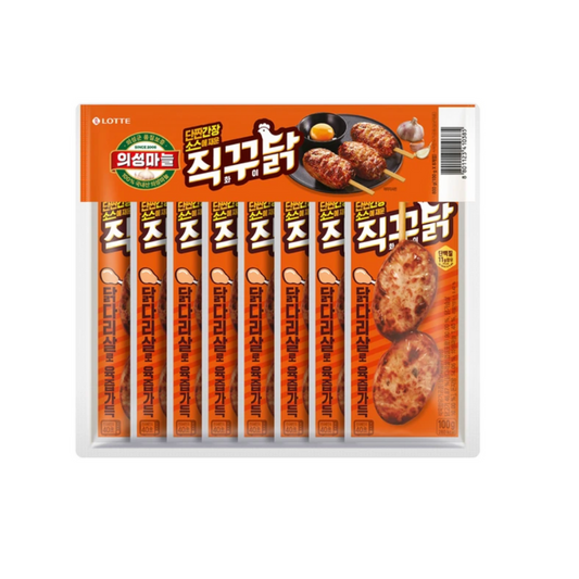 [Costco] 롯데 의성마늘 직화꾸이닭 100g X 8