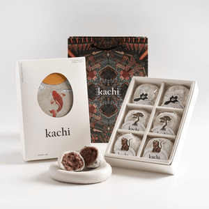 Premium Walnut Chapssaltteok Gift Set (6 Pieces) with Red Bean Paste