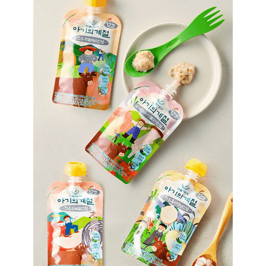 Sangol Baby Food 'Baby's Season' 4-Variety Set (12+ Months)