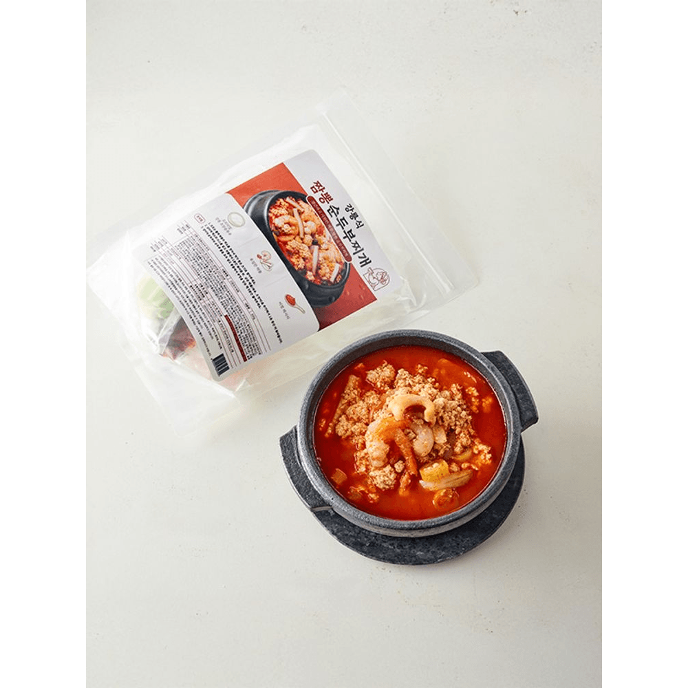 [맛집 그대로] Gangneung Style Jjamppong Sundubu Jjigae (830g/2 Servings)