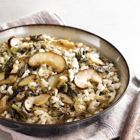 [저당] 곤약잡곡 무청시래기 표고버섯솥밥 (200g × 4팩)