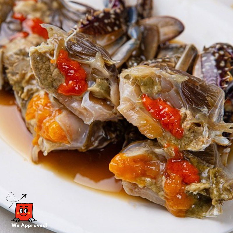 Premium Yeonpyeongdo Soy-Marinated Roe Crab 3kg – 100% Korean Fresh Female Blue Crab, 40-Year Signature Soy Sauce